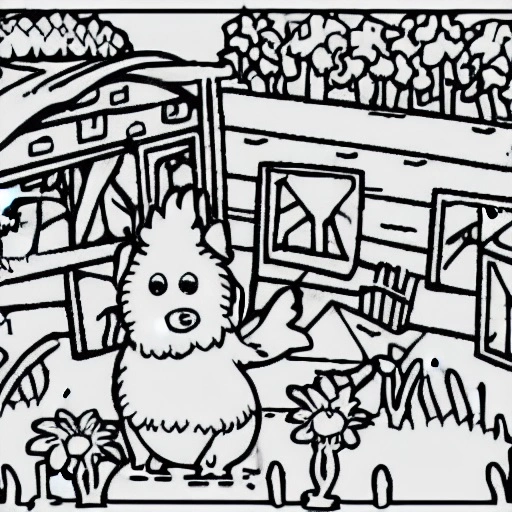 10434-1122621042-farm with animals coloring  page for kids black and white.webp